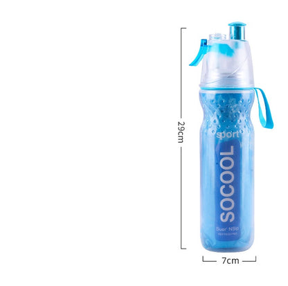 2-in-1 Hydration & Misting Water Bottle