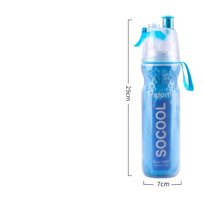 2-in-1 Hydration & Misting Water Bottle