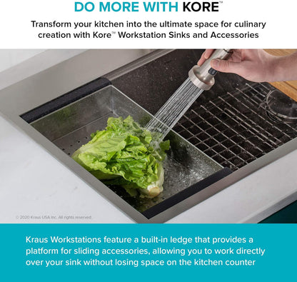 Stainless Steel Colander for Workstation Kitchen Sink, CS-6