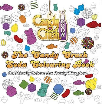 The Candy Crush Soda Coloring Book