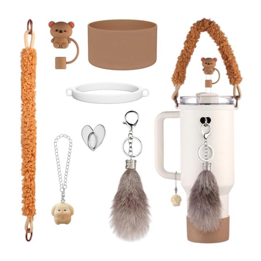 Elegant Decorated Stanley Cup: A Unique Quinceañera Souvenir or Special Gift