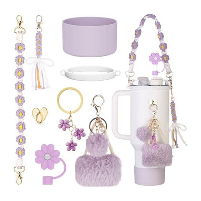 Elegant Decorated Stanley Cup: A Unique Quinceañera Souvenir or Special Gift