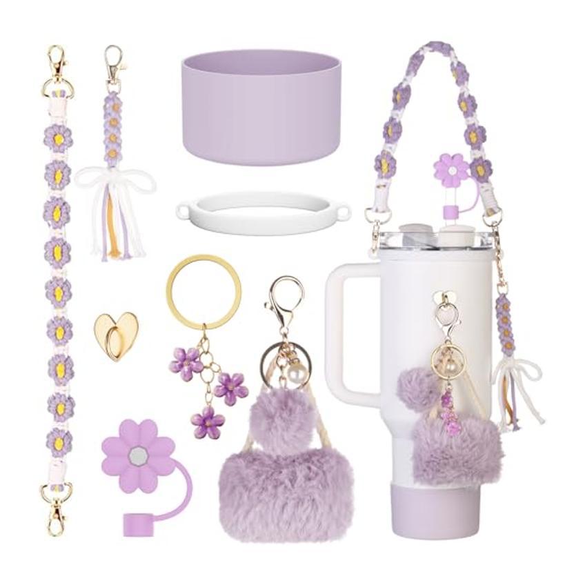 Elegant Decorated Stanley Cup: A Unique Quinceañera Souvenir or Special Gift