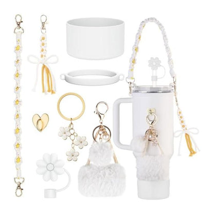 Elegant Decorated Stanley Cup: A Unique Quinceañera Souvenir or Special Gift