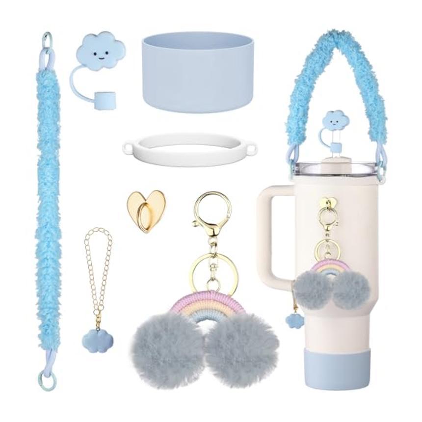 Elegant Decorated Stanley Cup: A Unique Quinceañera Souvenir or Special Gift