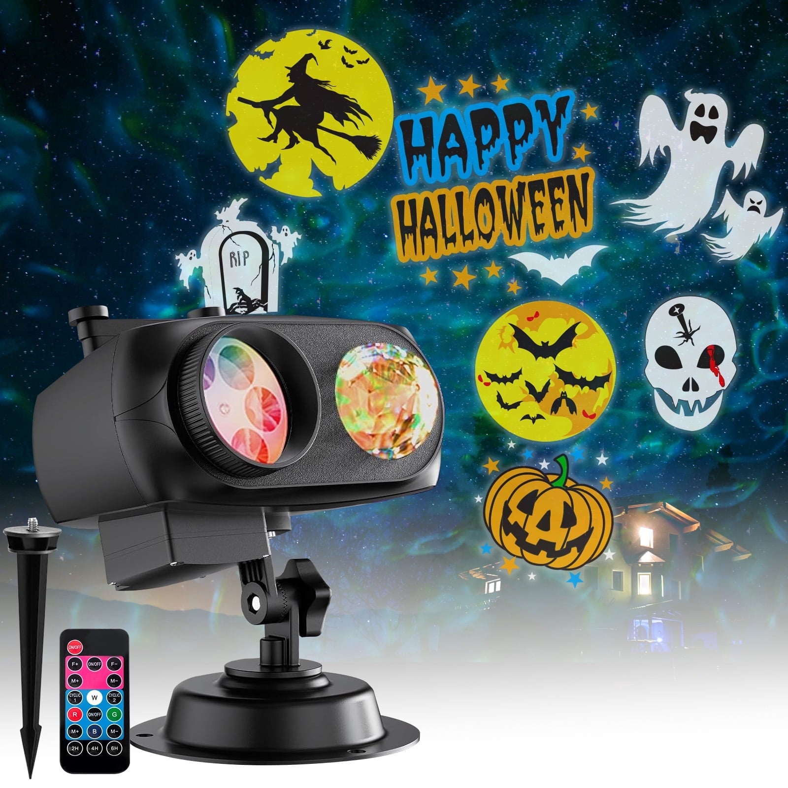 15W Brighter Decorations Projector Lights 