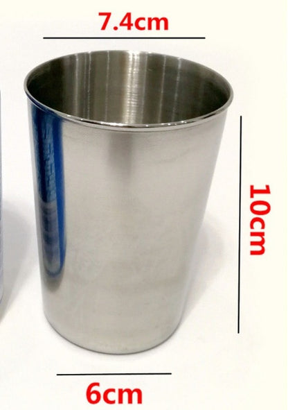 Stainless Steel Cup Household Portable Wine Glass
