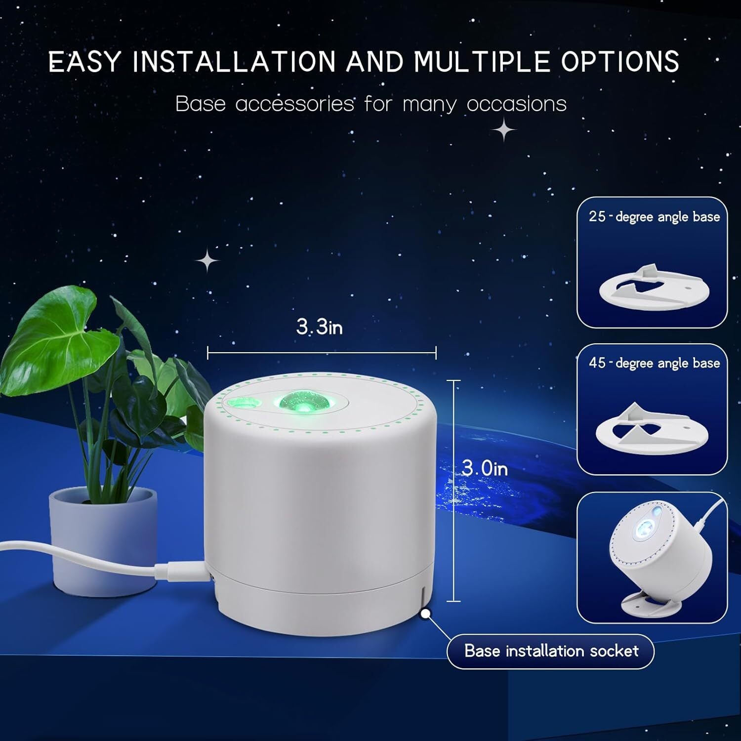 Galaxy Projector,Star Projector with Timer and Remote Control 