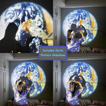 USB Powered 360 Degree Moon Lamp Romantic Atmosphere