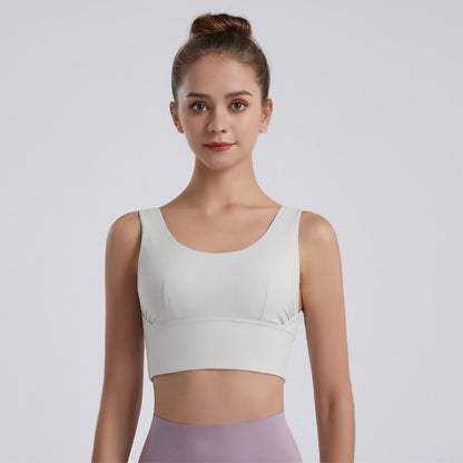 Ladies Fashion U Shape Back Fitness Top