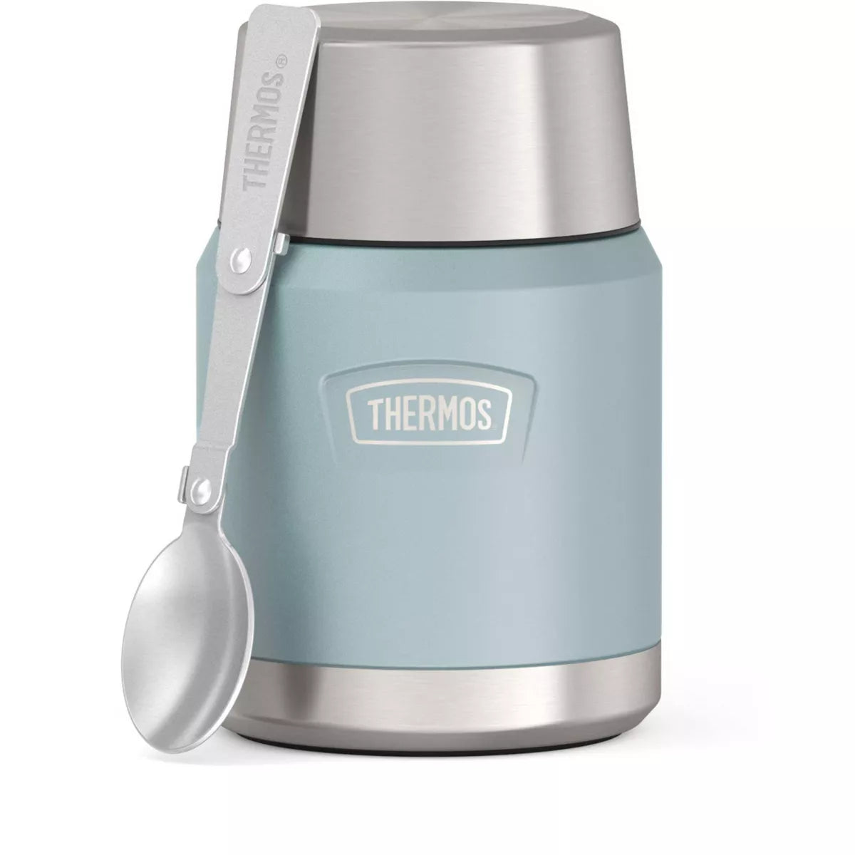 16 Oz Thermos Icon Stainless Steel Food Storage Jar with Spoon