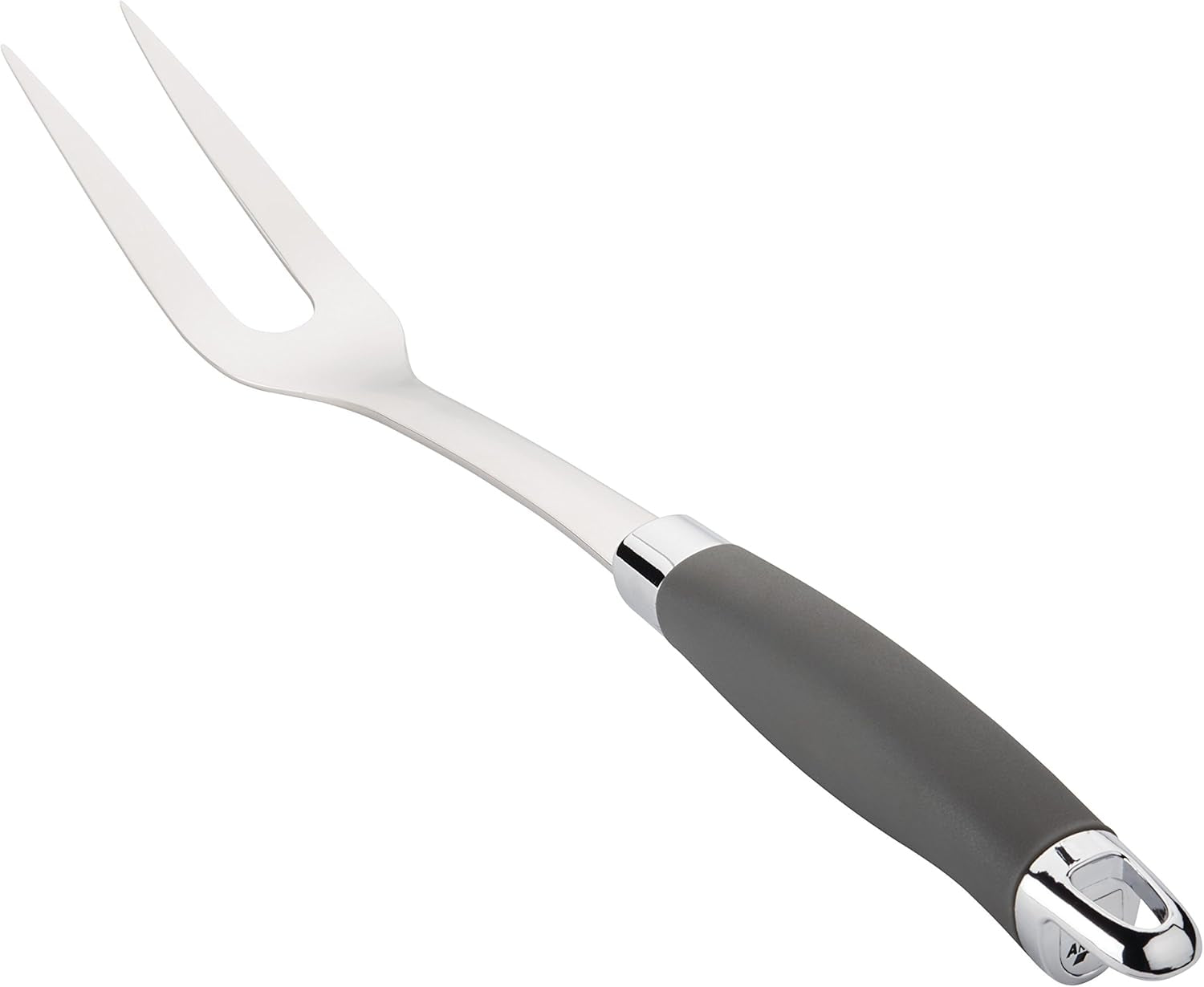 Suregrip Stainless Steel Meat Fork/Kitchen Tool, 13.25 Inch, Gray