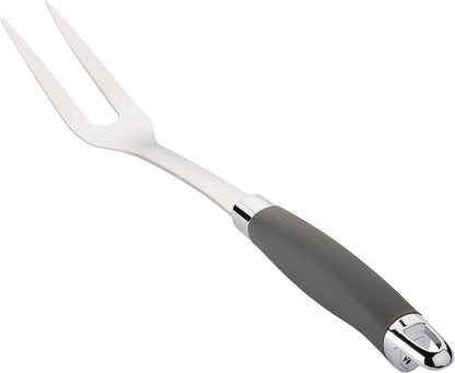 Suregrip Stainless Steel Meat Fork/Kitchen Tool, 13.25 Inch, Gray