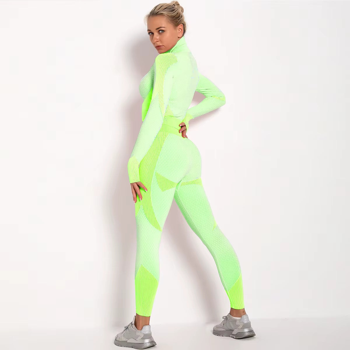 Seamless Fitness Suit Set for Women