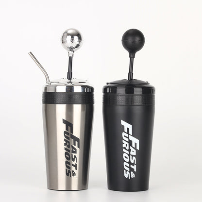 Double-layer Large Capacity Stainless Steel Vacuum Cup