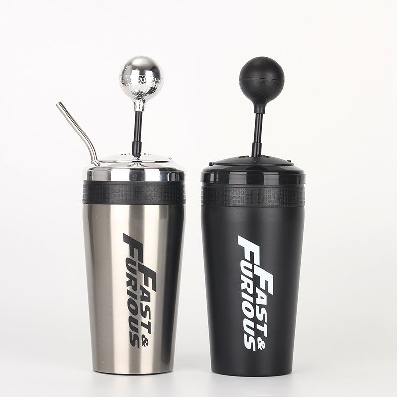 Double-layer Large Capacity Stainless Steel Vacuum Cup