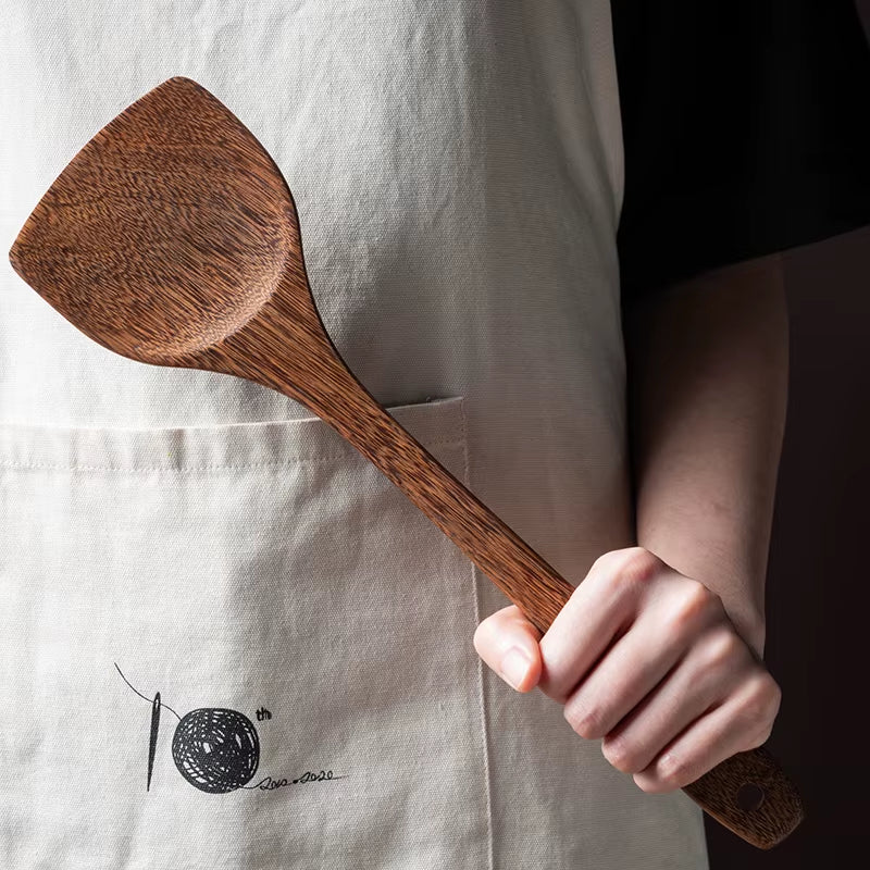 Wooden Kitchen Utensils Set Non-Stick Cookware for Soup