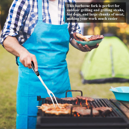 Meat Fork, Heavy Duty Stainless Steel Carving Cooking Fork, Grill Serving Fork for Slicing & Serving Roasts, Turkey, BBQ