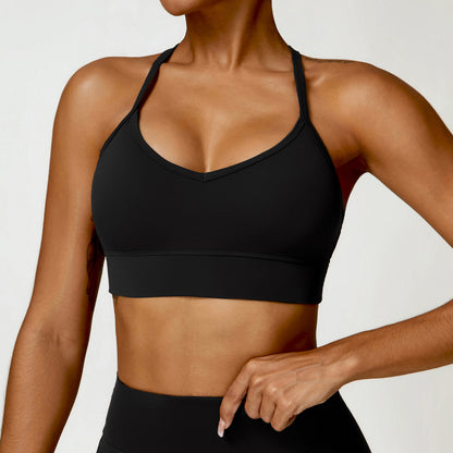 Tight Bra Cross Fitness Sports Top