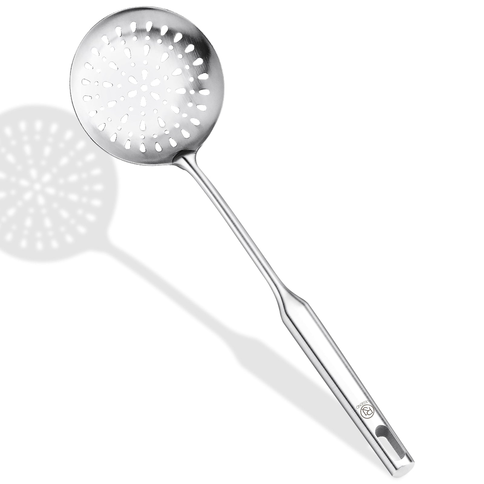 Large Slotted Skimmer , 18/8 (304) Stainless Steel