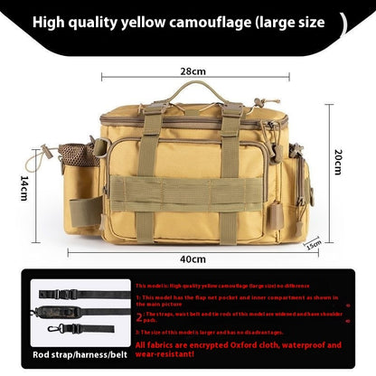 Fishing Gear Crossbody Multi Functional Storage Bag