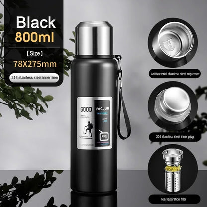 Large Capacity Cold Thermal Thermos Stainless Steel Insulated 