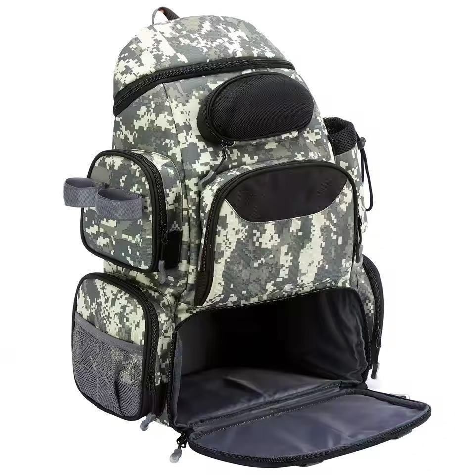 Fishing Gear Boxed Backpack Waterproof Fishing Bag