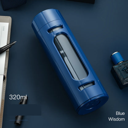 Simple Drop Proof Double-layer Cups With Tea Bin Filter