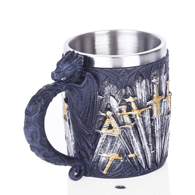 Holy Sword Black Mug Water Cup