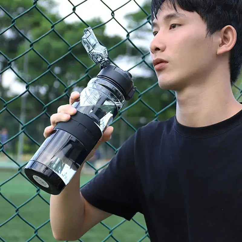 700/1000ML Water Bottle BPA Free Outdoor Gym Fitness Sport Water Bottles Portable Ecofriendly Plastic Drinking Bottle