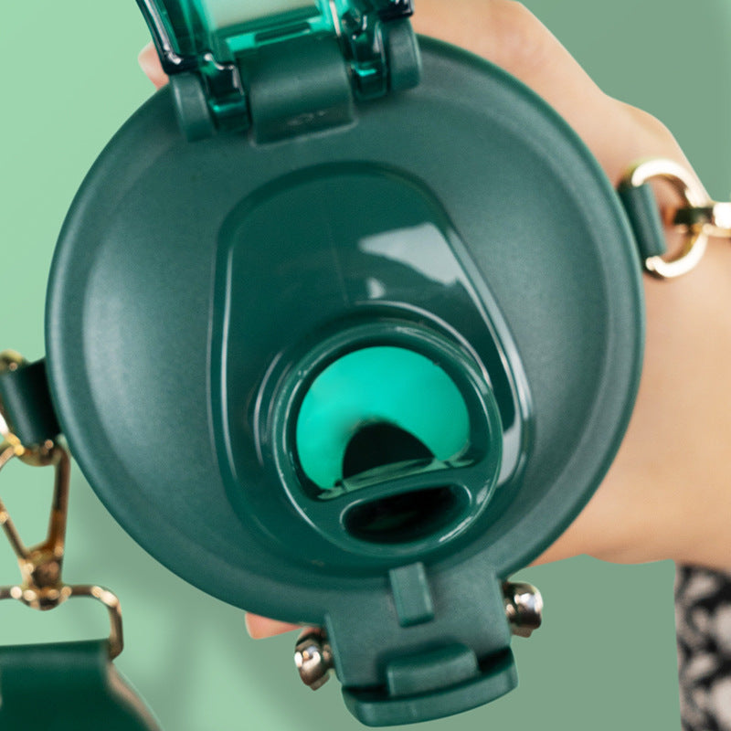 Stylish Ombre Hydration Tracker Bottle for Fitness