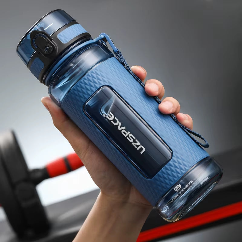Sport Water Bottles BPA Free Portable Gym Anti-Fall Leak-Proof Large Capacity Fitness Kettle Tritan Plastic Drink Bottle