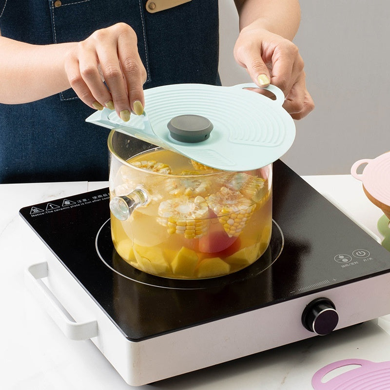 Two-Tone Silicone Lid – Airtight, Spill-Proof & Multi-Purpose