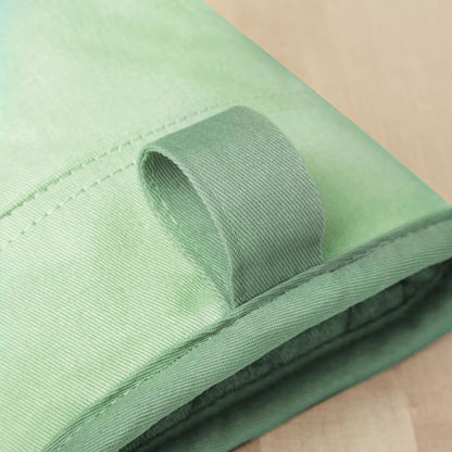 Beacon Two-Tone Non-Slip Mini Oven Mitt Set, Pistachio/Graphite Green, 5.5"X8", 2 Piece