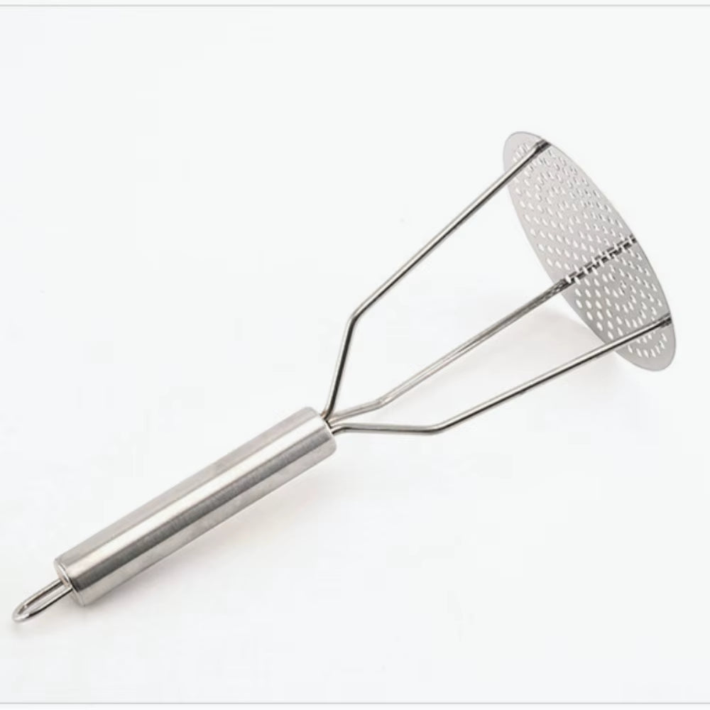 Stainless Steel Potato Masher Crush Vegetable Fruit Press Maker Kitchen Tool 