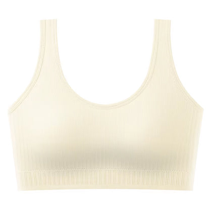 Breathable Sports Bra Anti-Sweat Fitness Top Women Seamless Yoga Bra Shockproof Crop Top Push up Sport Bra Gym Workout Top