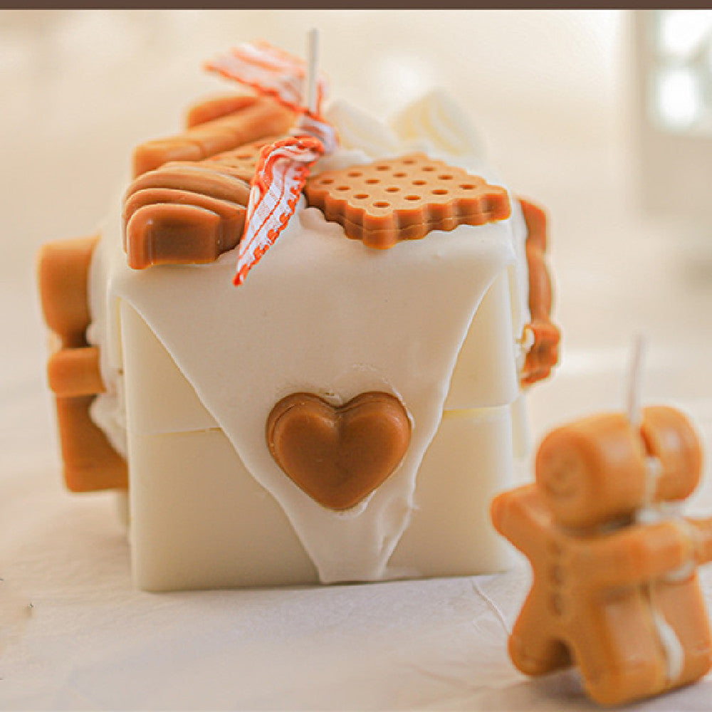 Gingerbread Man Scented Candles