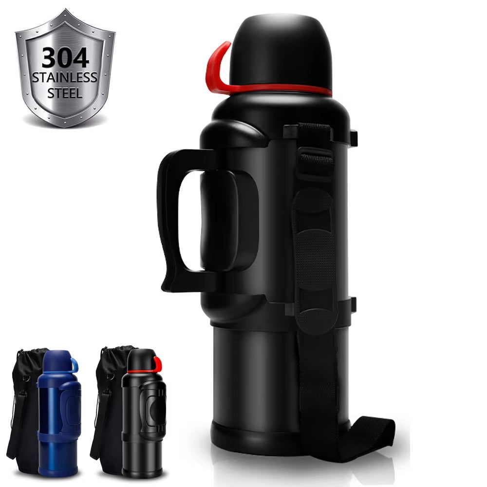 3L/4L Stainless Steel Thermos Bottle Double Wall Vacuum Insulated