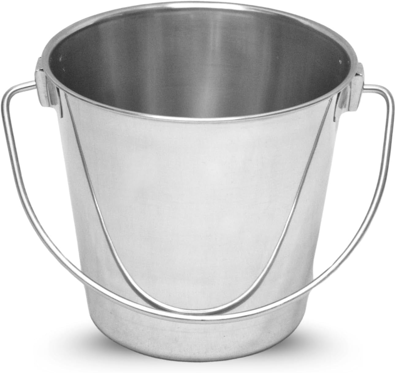 6 Quart Heavy Duty Stainless Steel round Bucket with Handle