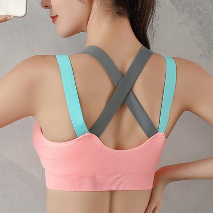 Dual-Strap Crossback Sports Bra