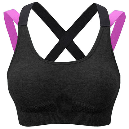 Dual-Strap Crossback Sports Bra