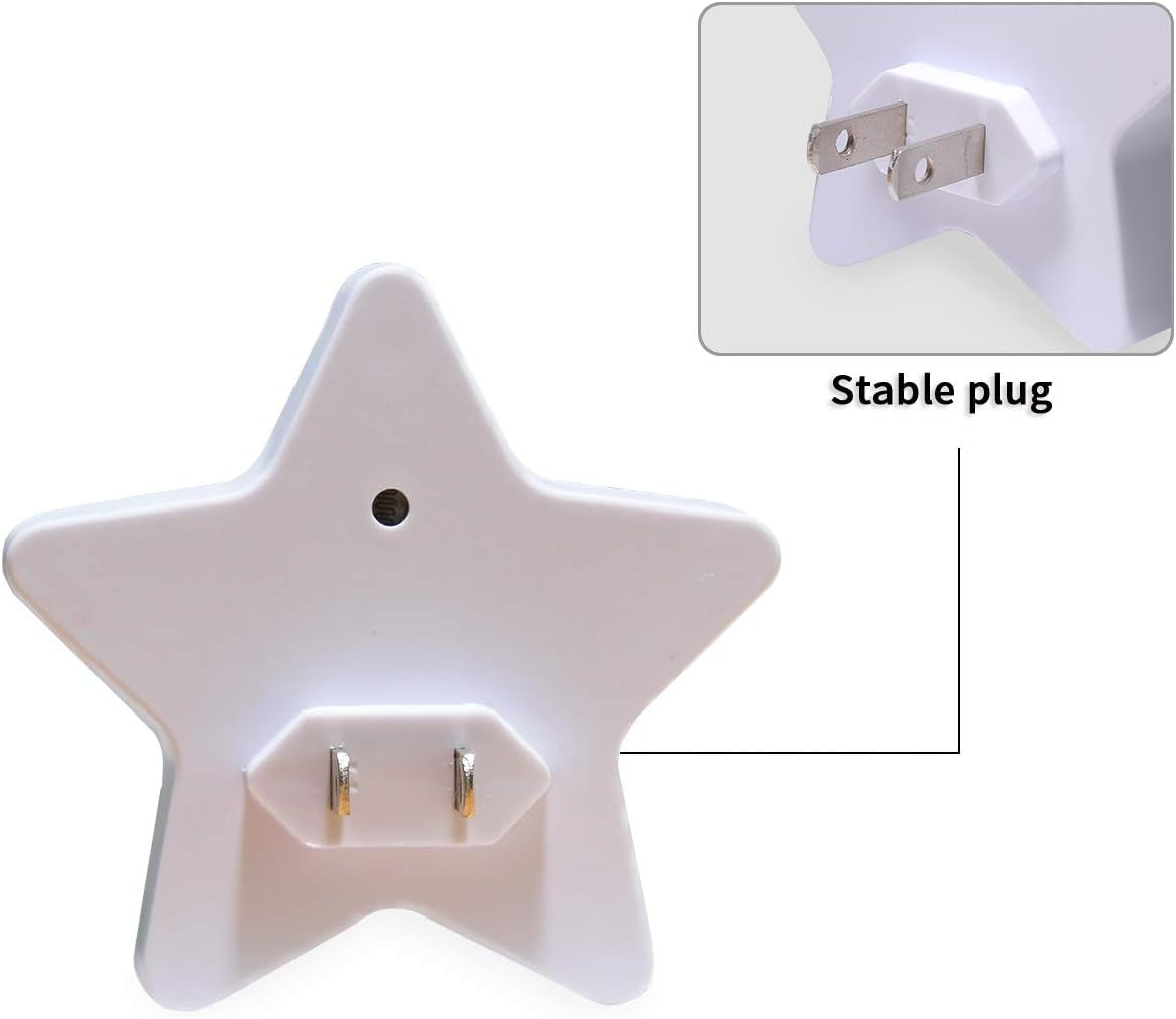 Vintage Ocean Sea Turtle Starfish Map Plug in LED Night Light Lamp with Sensor
