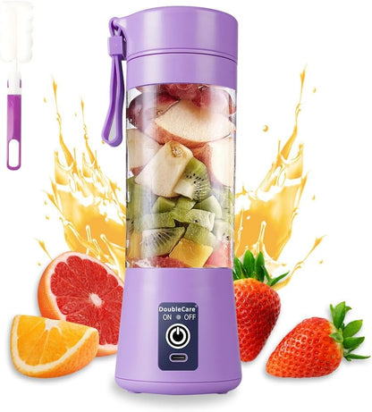 Portable USB Blender Cup – 380ml Rechargeable Smoothie & Juice Make
