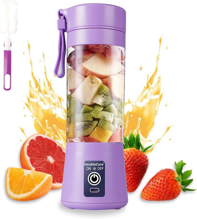 Portable USB Blender Cup – 380ml Rechargeable Smoothie & Juice Make