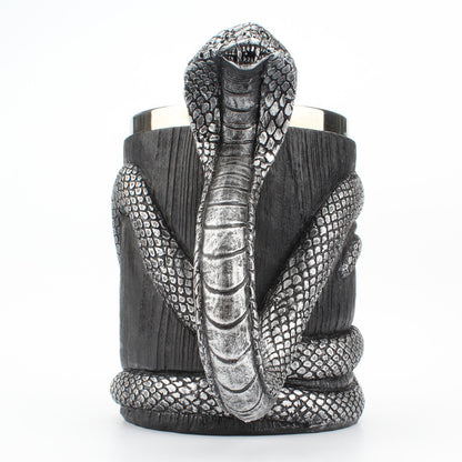 Serpent Embrace Stainless Steel Mug