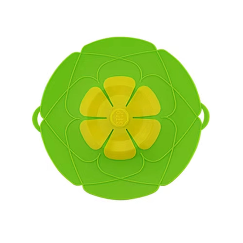 Silicone Lid Spill Stopper Cover for Pot Pan