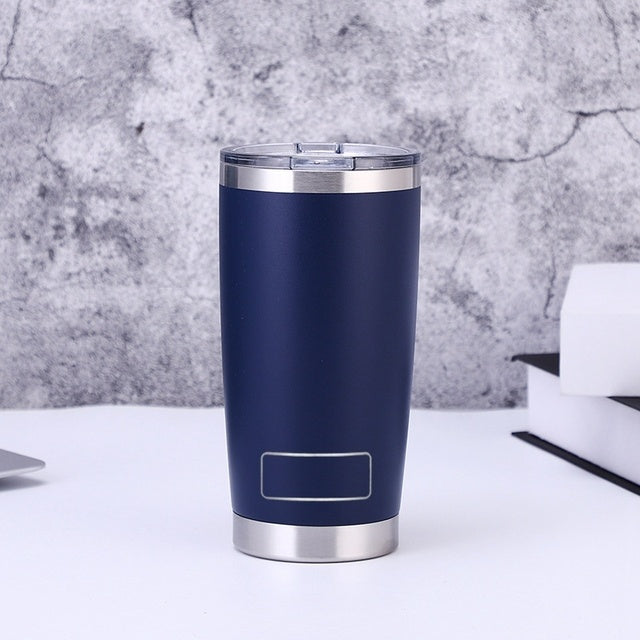 20oz Travel Mug Ice Tumbler, Stainless Steel