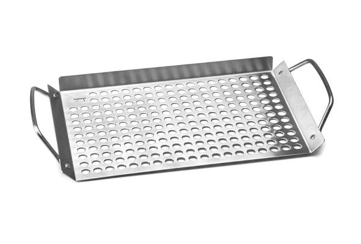 Stainless Steel Grill Topper Grid, 11 X 7-Inch