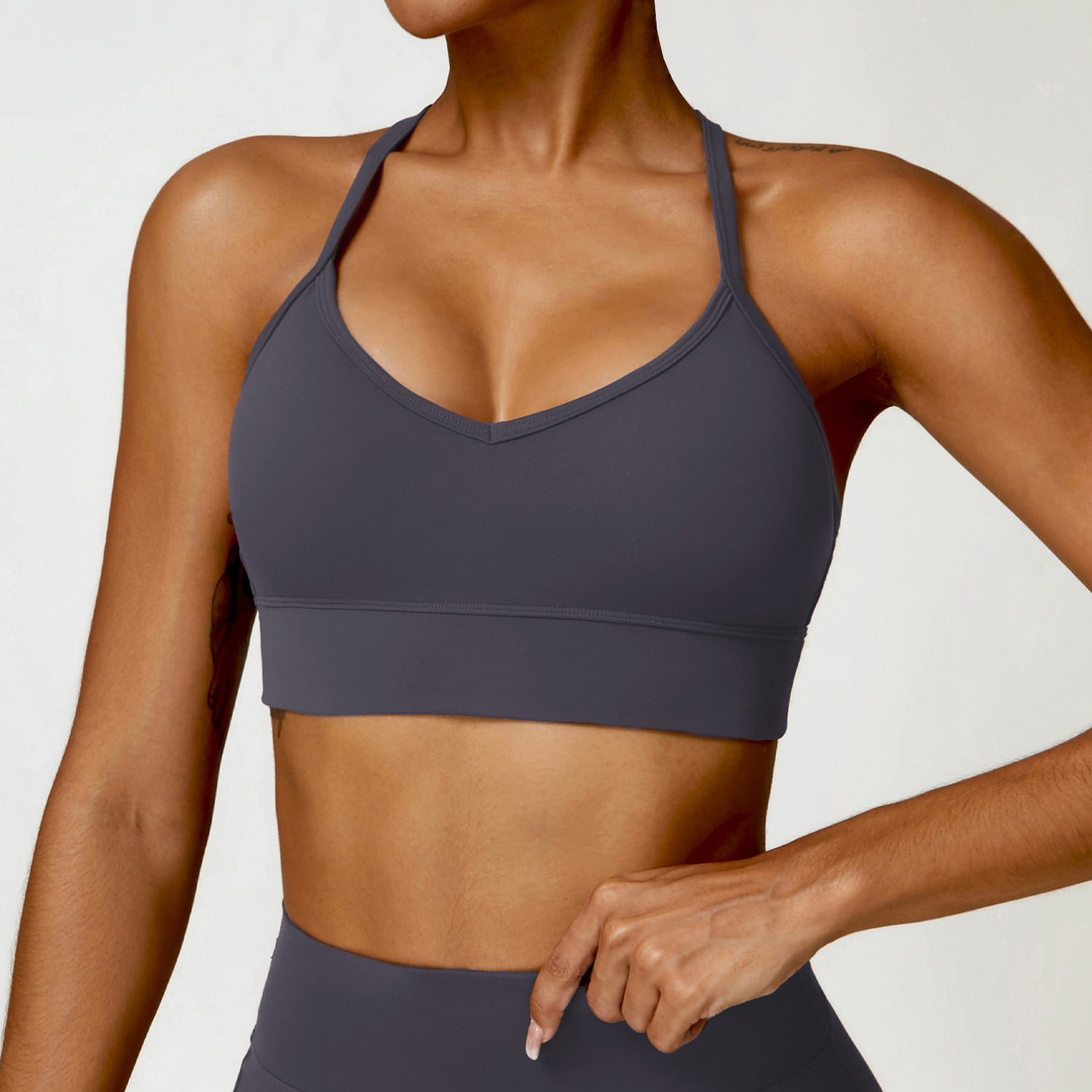 Tight Bra Cross Fitness Sports Top