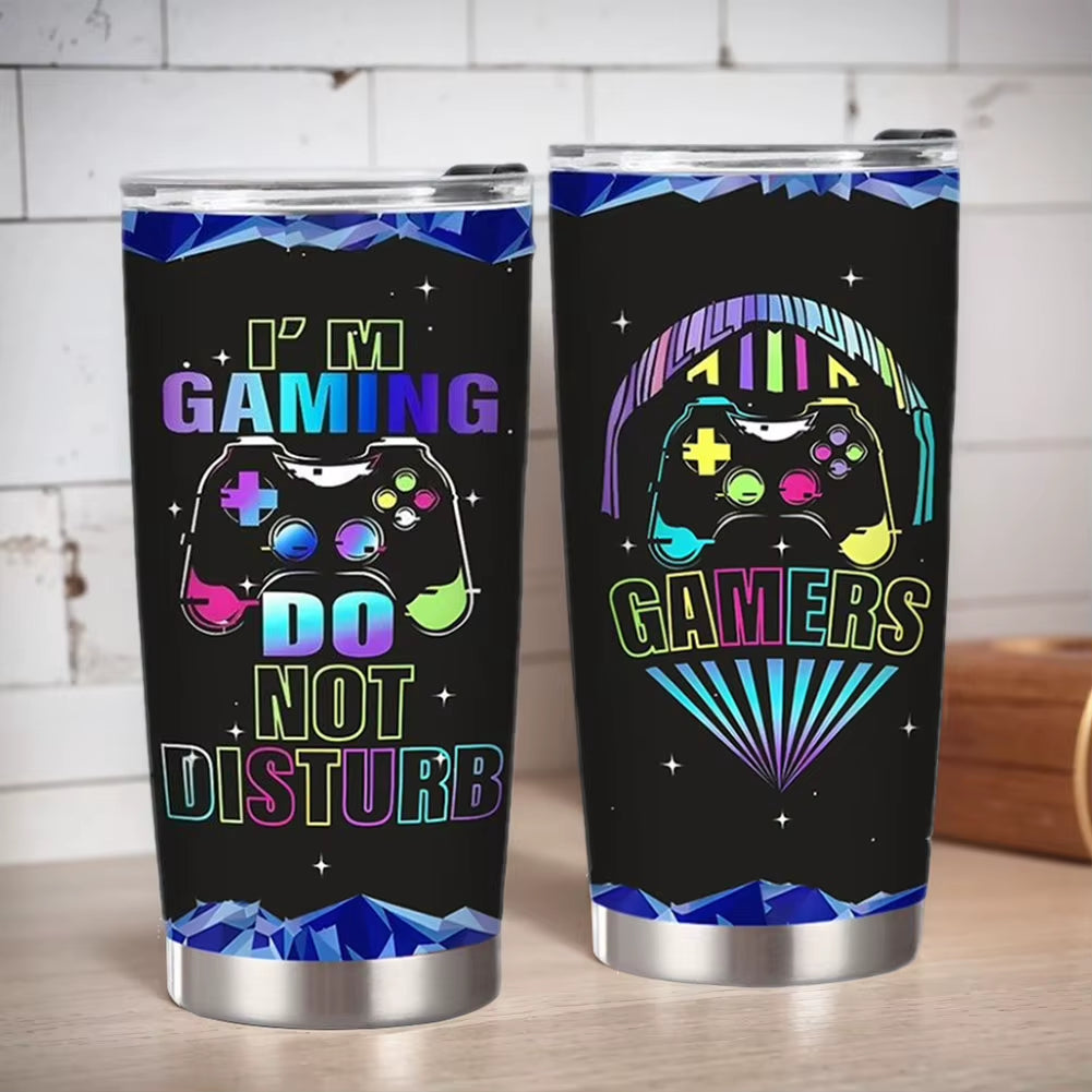 20 oz. Stainless Steel Insulated Gamer Tumbler Cup